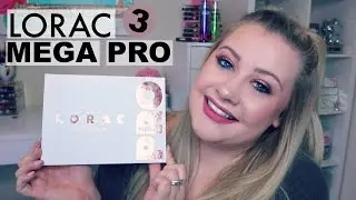 LORAC MEGA PRO 3 PALETTE l First Look & Review! | LEAH JANAE