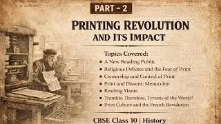 Printing Revolution and Its Impact | Print Culture Part 2 | Class 10 History | Board Exam 2026