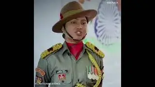 First female Contingent Commander of Assam Riffle