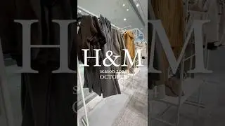 H&M Autumn collection 2024/ OCTOBER