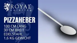 Pizzaheber Royal Catering RCPS-1000/300 | Produktpr&auml;sentation