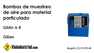Bombas de muestreo de aire para material particulado