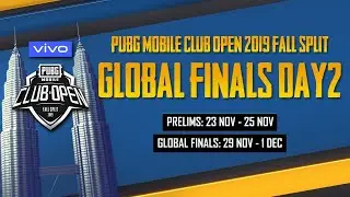 [RU] PMCO Global Finals День 2 | Vivo | Осенний сплит | PUBG MOBILE CLUB OPEN 2019