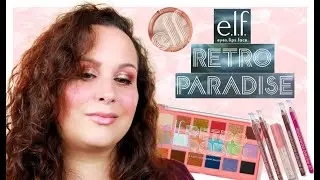 ELF Retro Paradise | First Impressions | Try-On |Summer 2020