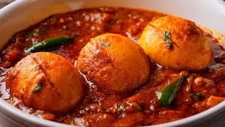 Restaurant Style Egg Butter Masala | ढाबे वाली अंडा मसाला करी  | Egg Recipes | Roasted Egg Masala