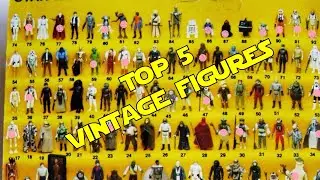 Top 5 Vintage Kenner Star Wars Figures!
