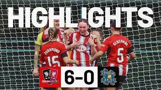 HIGHLIGHTS: Exeter City Women 6 Hashtag United 0 (21/9/25) FA WNL Southern Premier