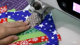💚EASY Christmas DIY Make a Sewing Project from Fabric Scraps in Minutes.