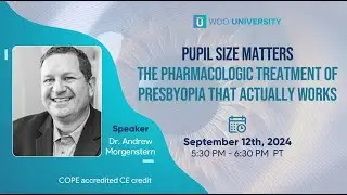 Pupil Size Matters. The Pharmacologic Treatment of Presbyopia that Actually Works