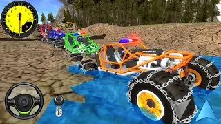 Juegos De Carros - Extreme Racing Police Crawlers 4x4 Dirt ATV Driving Offroad - Android [Gameplay]