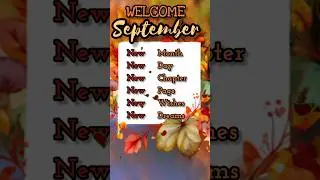 Hello September status/ Welcome September/ Come September WhatsApp status #youtubeshorts #shorts