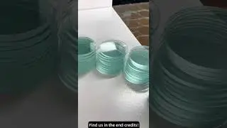 Laser Cutting Custom Glass for Water Meter Covers &ndash; Twice the Efficiency#lasercutting #glasscutting