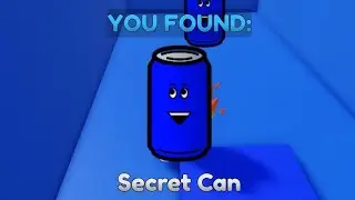 How to get SECRET Can in FIND THE CANS Roblox