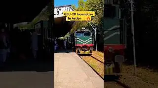 Tezgam Express Arriving at Lalamusa Junction! 🚆 GEU-20 in Action ⚡🔥 #Shorts