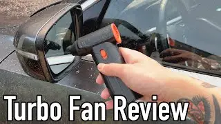 Can This Tiny Jet Air Blower Dry Your Car? $25 Amazon Turbo Fan Review