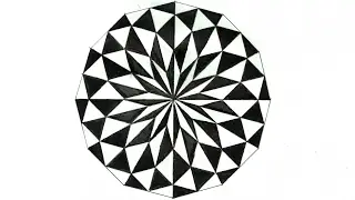 SPIRAL Geometric Shapes How to Draw | Art Tutorial step by step #DreoMandalaSeries #AlwaysGeoDreo