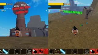 DERROTANDO AS FOR&Ccedil;AS RED RIBBON E OS SAIBAMANS! | DB FINAL HOPE A S&Eacute;RIE