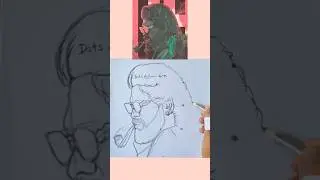 Pushpa 2 Drawing // Allu Arjun drawing