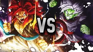 SSJ4 Gogeta против Fused Zamasu никогда не были близки