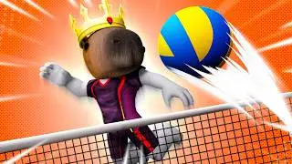 ME SENTÍ en un ANIME jugando VOLEY en ROBLOX
