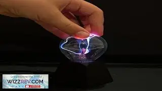 Mini Plasma Ball Desktop Light USB Powered Room Decor Fun Kids
