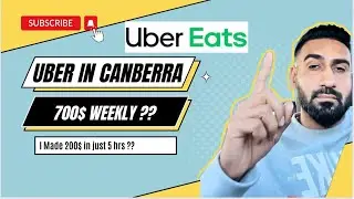 UBER EATS IN CANBERRA 🇦🇺 || PART - TIME JOBS IN CANBERRA