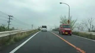 4K　高松道・府中湖SA→高松空港の移動　等速　2025年4月撮影版