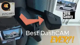 Unboxing/Review: Experience the OEM Factory-Look with FITCAMX  Dash Cam! 2016 Toy Camry #fitcamx