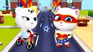 Super Angela Gold Run Vs Polar Bear Angela Tom Gold Run - Talking Tom Gold Run