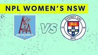 NPL Women's NSW Round 19: APIA Leichhardt FC vSydney University SFC