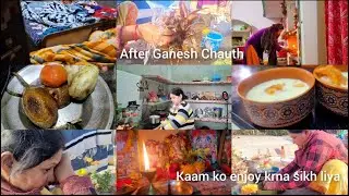 “Subah Puja, Breakfast aur Planting Day 🌿 | After Ganesh Chaturthi Special Vlog”