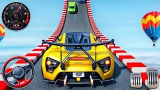 Gt Ramp Car Stunt Racing Simulator 3D - Extreme Formula Car Racing Games - Android Gameplay.