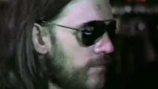 With Lemmy and Philthy on the film set | London 1987 [rare footage]