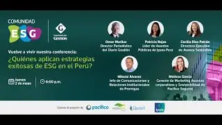 Vuelve a vivir: ¿Quiénes aplican estrategias ESG en el Perú?