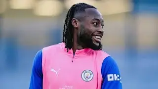 EXCL: ANTIONE SEMENYO FIRST MANCHESTER CITY TRAINING. KEKELEKE FANS JOIN LETS TALK BLACK STARS