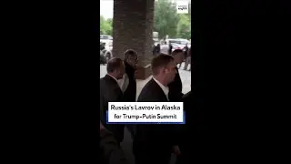 Russia&rsquo;s Lavrov in Alaska for Trump-Putin Summit
