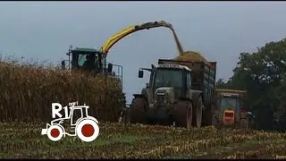 🚜🚜🌽🌽ARCHIVES ENSILAGE 2005 DANS LE CENTRE BRETAGNE FENDT 716 CHEVANCE ROLLAND MASSEY FERGUSON