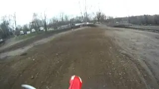 ! CRASH Pat Mahan Honda CRF 450 MOTOCROSS GO PRO CRASH !