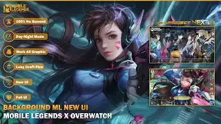 Background Mobile Legends x Overwatch New UI