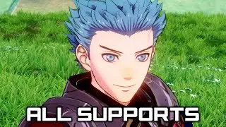 ALL Caspar Support Conversations ★ Fire Emblem Warriors: Three Hopes