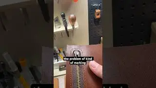Major issue with sewing #sewingmachine #sewing #leathercraft #leather #workshop #madeintheusa