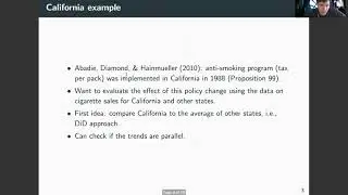 Архангельский Д. Intro into Panel Data Methods. Lecture 3: Synthetic control and DiD. 06.07.2020