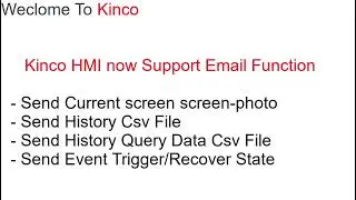 Unlocking Powerful Email Function : Kinco HMI Email Function Explained!