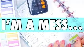 REAL NUMBERS! January 2022 Classic Happy Planer Budget Set Up | Functional Budget Plan With Me