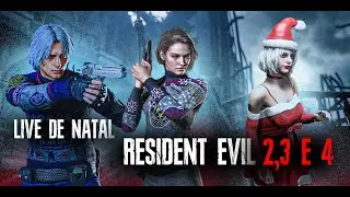 LIVE DE NATAL, RE 2, 3, 4 REMAKE + OUTROS GAMES