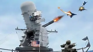 US Long-Range Anti-Aircraft Missiles Destroy 550 Russian Sukhoi Su-57 Fighter Jets