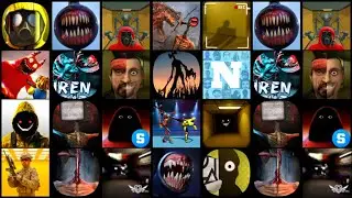 Hide in The Backroom, Siren Horror 3D, Horror Hide, Monster Smash City Siren Head...
