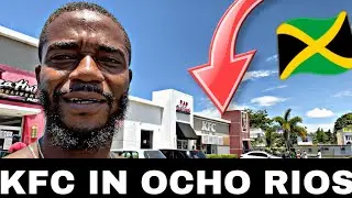 Quick Stop At KFC in OCHO RIOS JAMAICA!