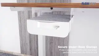 FlexiSpot New Arrival | Secure Under-Desk Storage S01