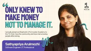 1% Club Reviews -  Sathyapriya Arulmozhi (Software Designer)